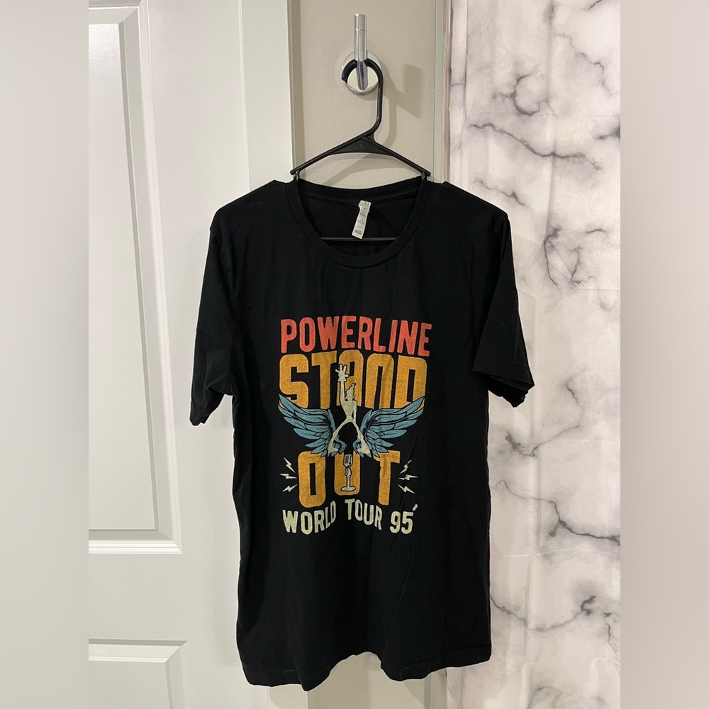 A Goofy Movie Powerline World Tour Tshirt
